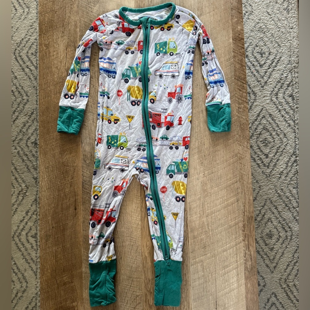 Little Sleepies Community Cars Pajama 12-18 months
